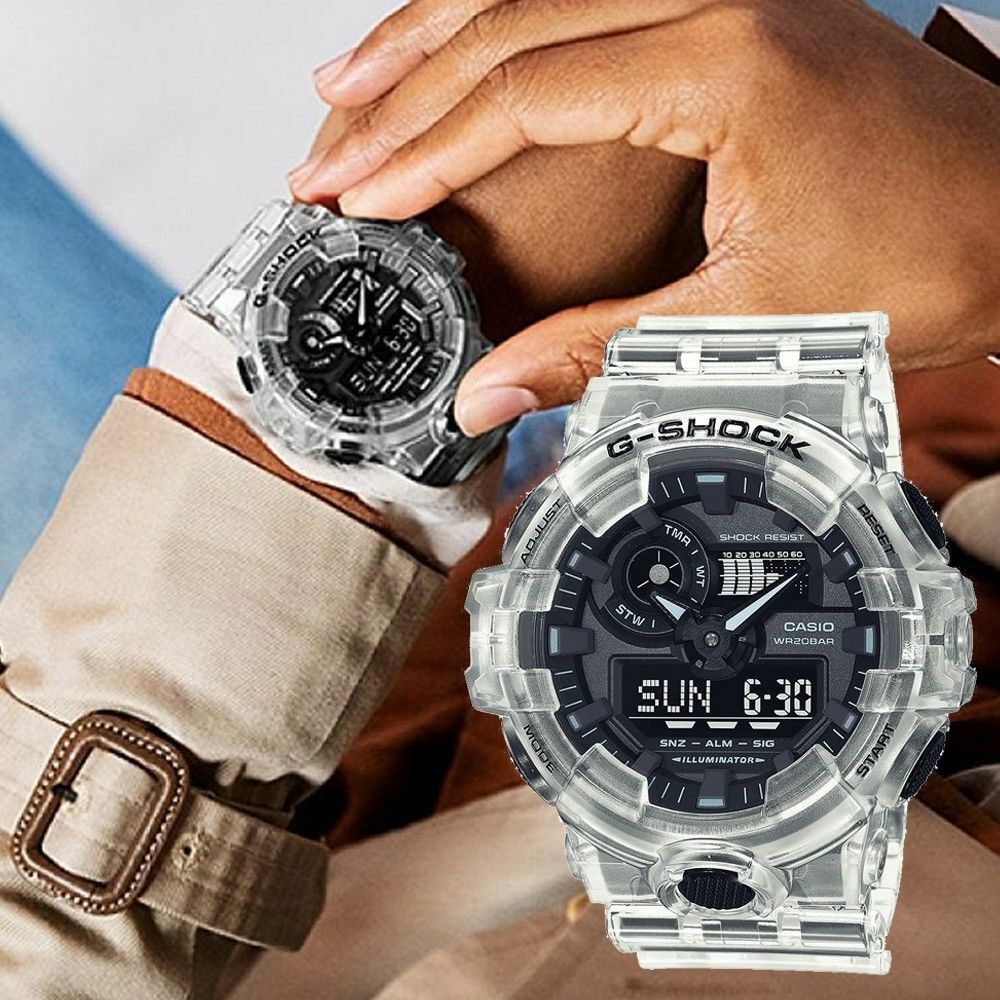 Casio G-Shock GA-700SKE-7A 手錶  (香港行貨)