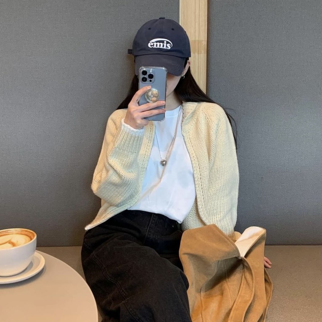 <新色到貨!!>Emis 宋智雅同款 Logo 刺繡 素色 老帽 棒球帽 七色