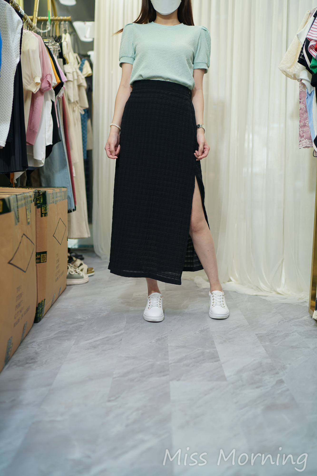 小洞洞小清新上衣(13994)