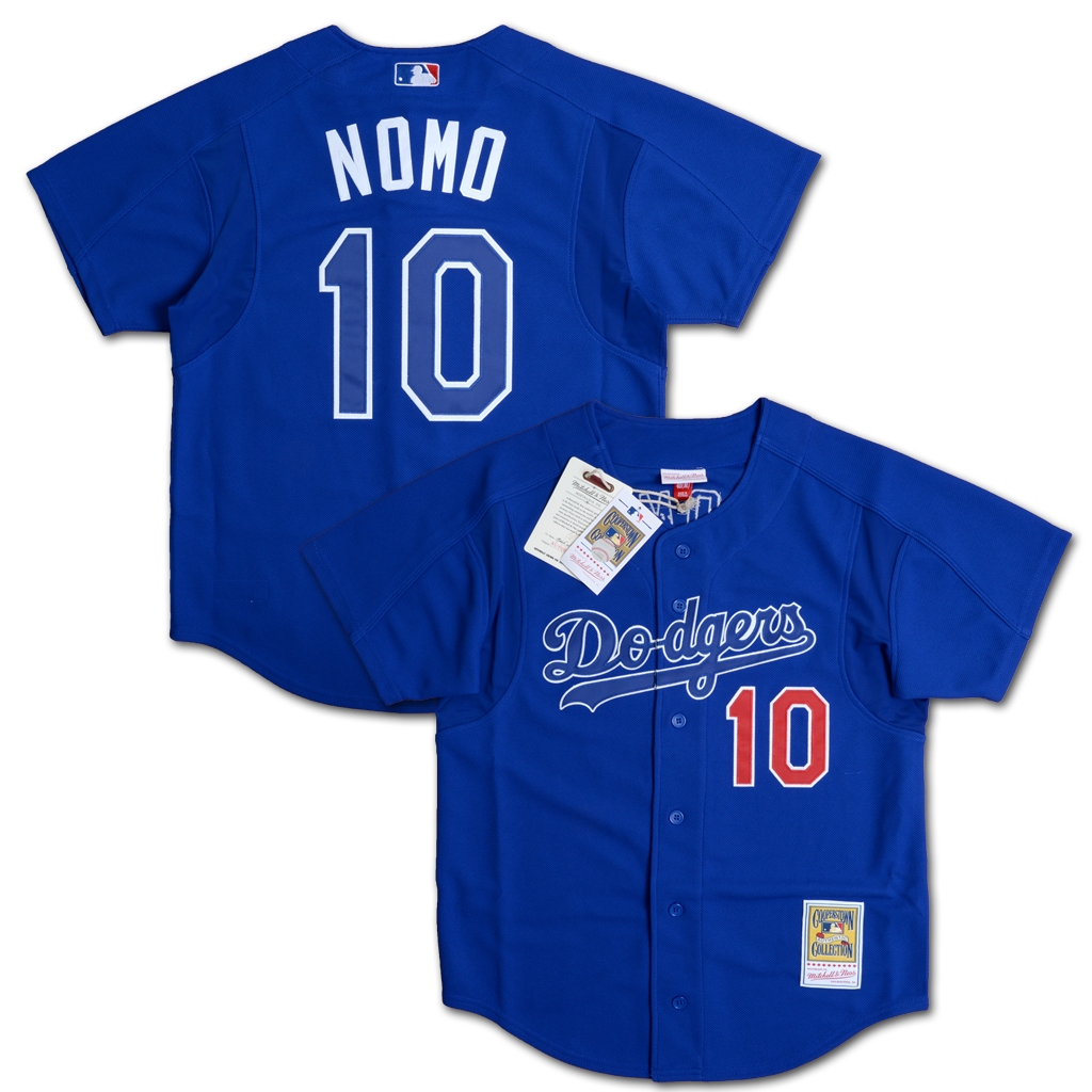 Mitchell & Ness 洛杉磯道奇隊 野茂英雄 2004 打擊練習衫 球衣