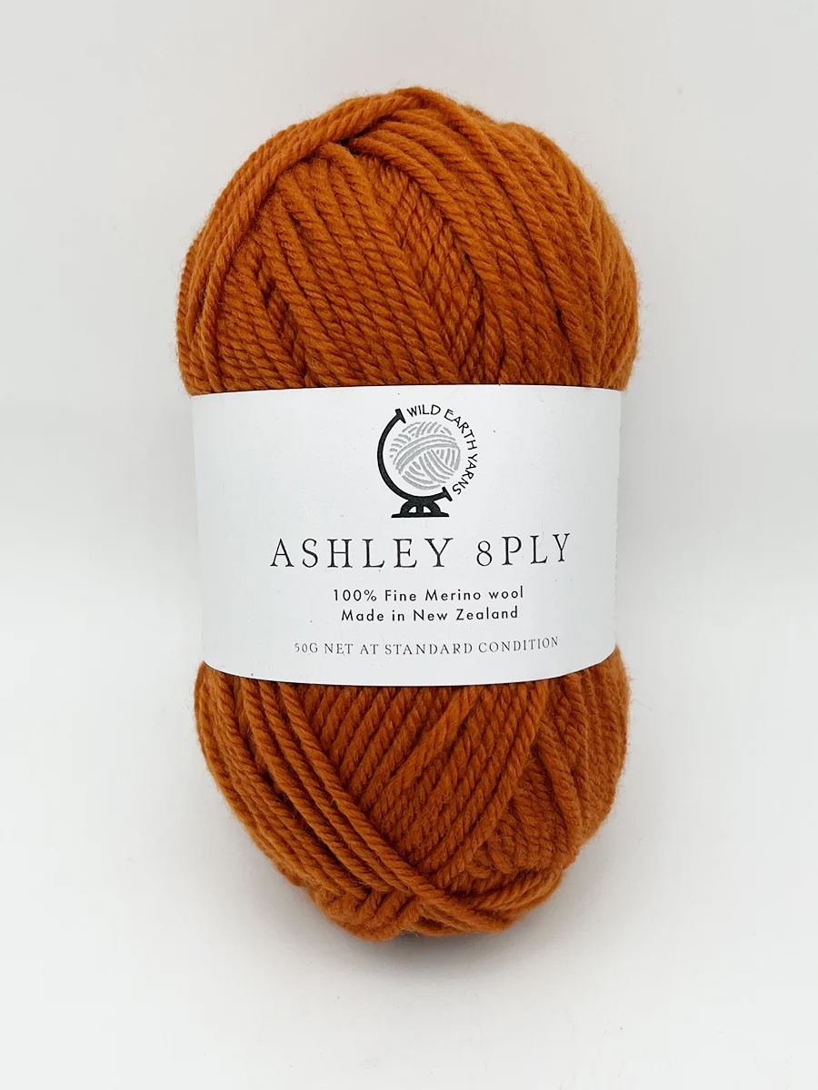 Wild Earth Yarns - Ashley 8ply 美麗諾羊毛線