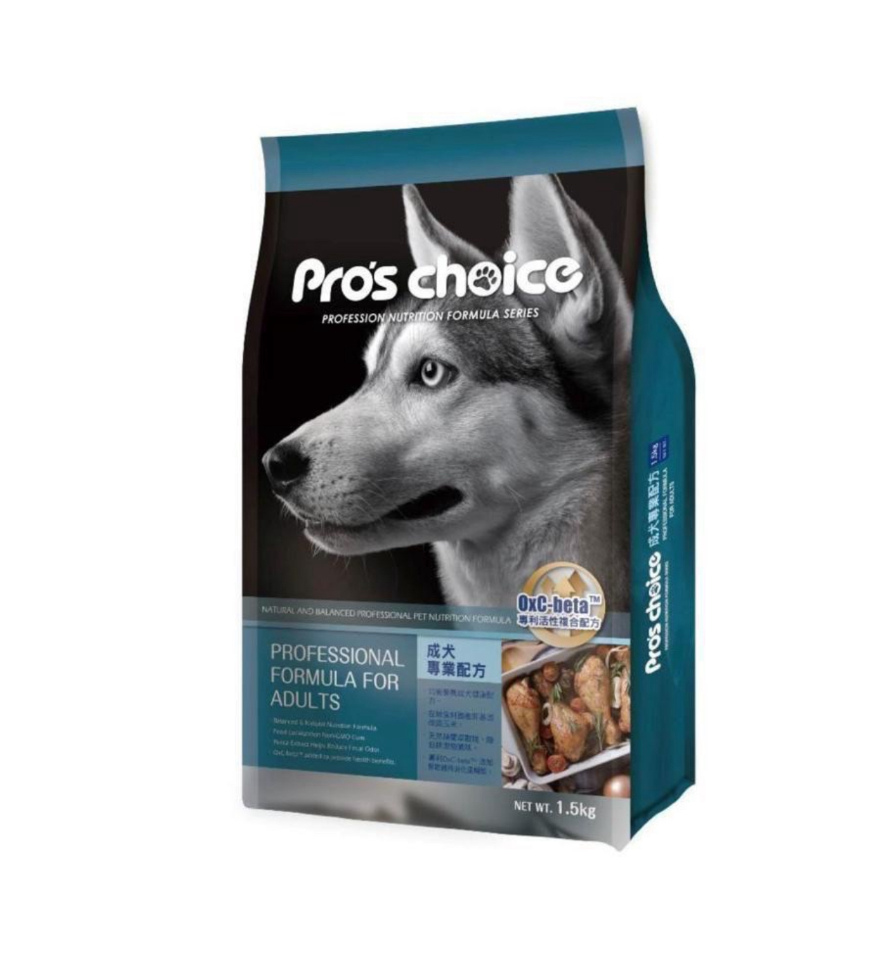 台灣Pro’s Choice成犬專業配方 狗糧 1.5kg/15kg