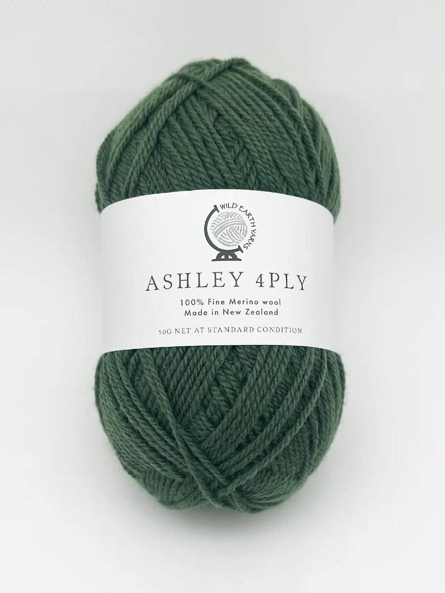 Wild Earth Yarns - Ashley 4ply 美麗諾羊毛線