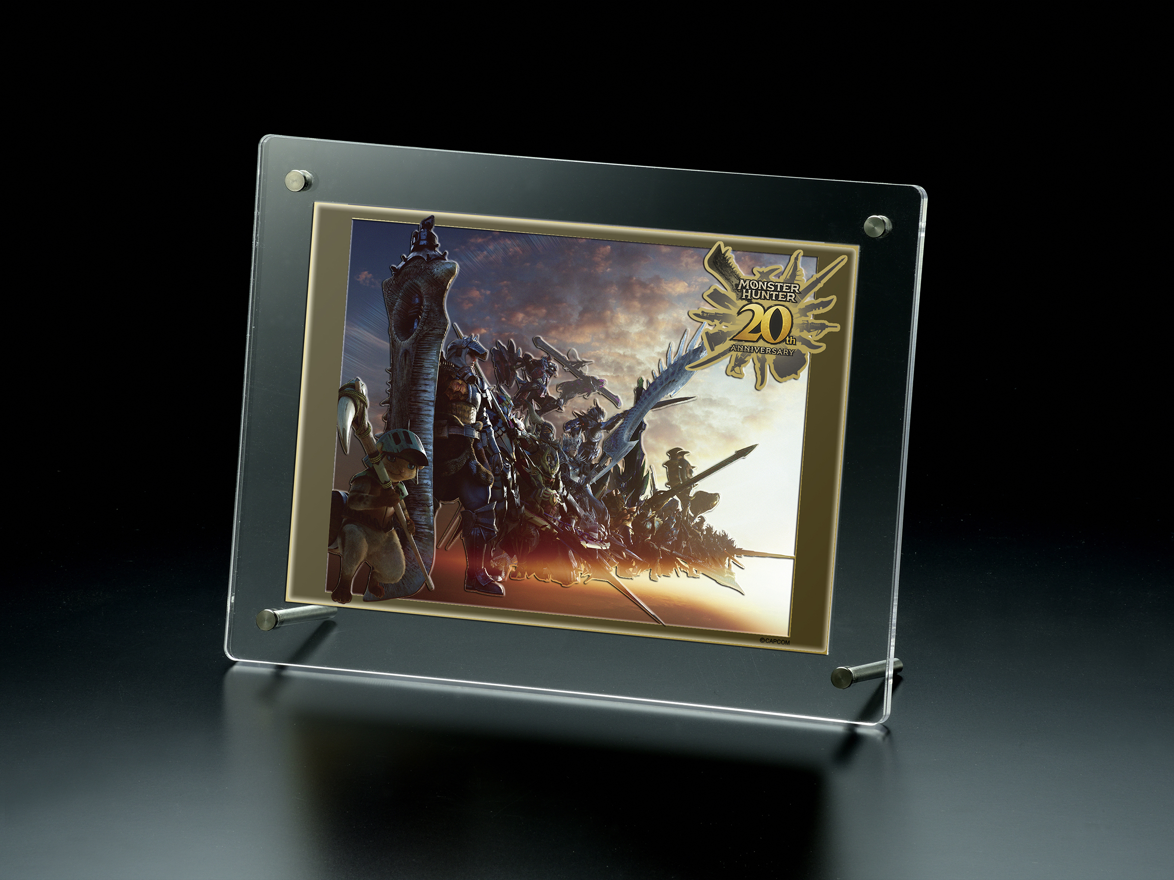 「ACG.GO」「預購」Capcom Monster Hunter 魔物獵人 20周年 Art Mirror