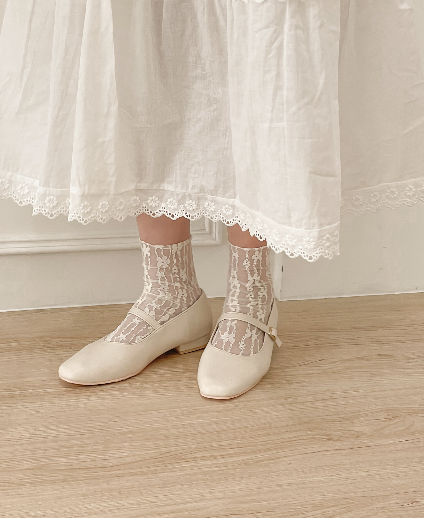 夢幻蕾絲公主襪