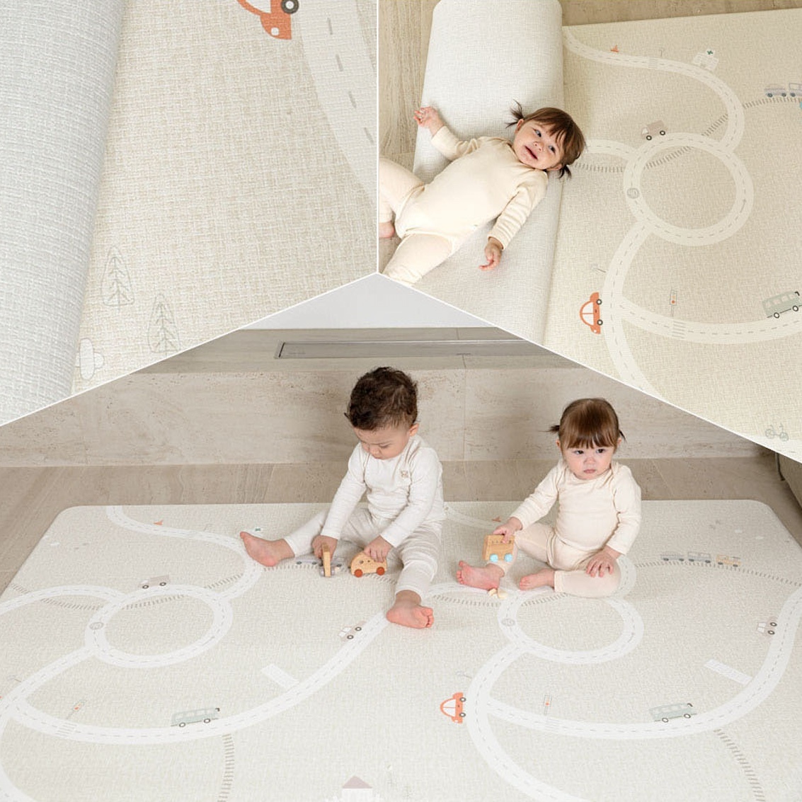 日本版 Dwinguler 韓國雙面遊戲墊 (加厚加大版) - 線路