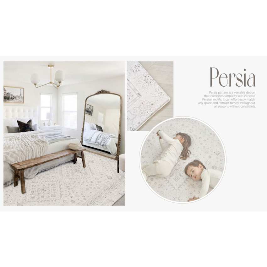 日本版 Dwinguler 韓國 2WAY 雙面遊戲地毯 - Persia