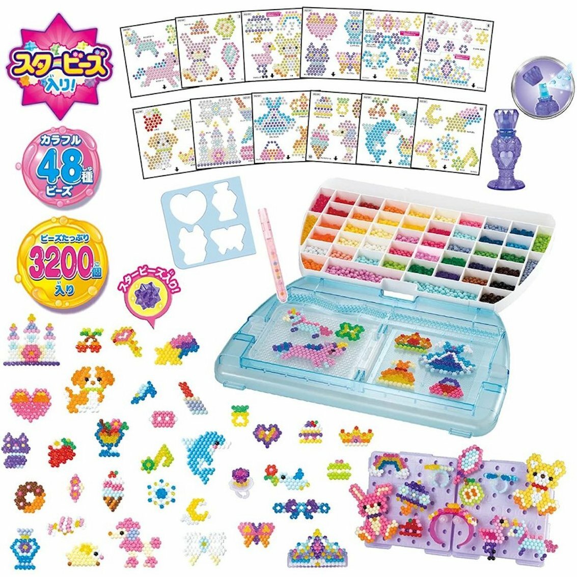 日本 Aquabeads 水串珠 - 水串珠手袋套裝 DX