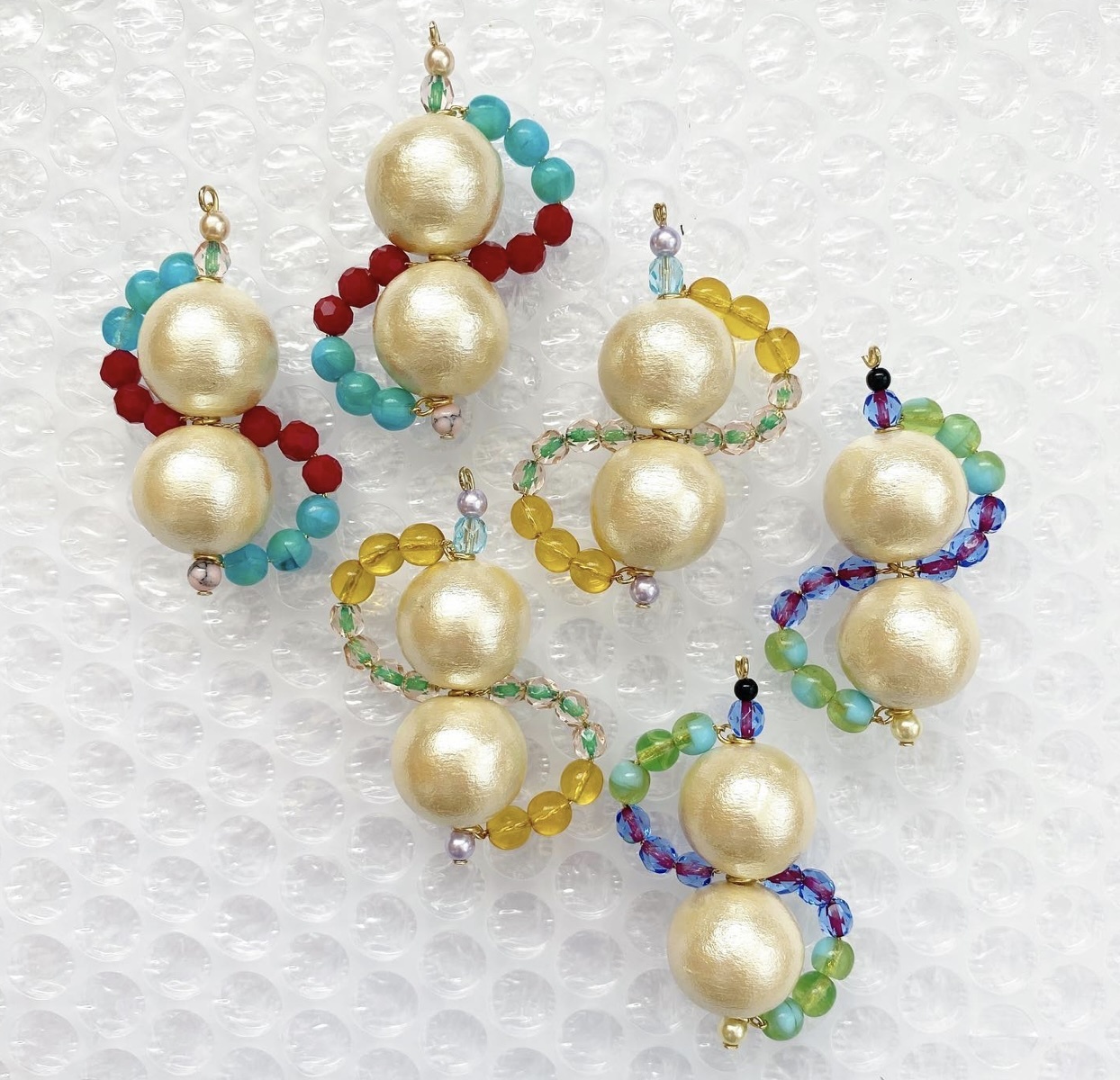 【remonnoiremon】cotton pearl kunekune