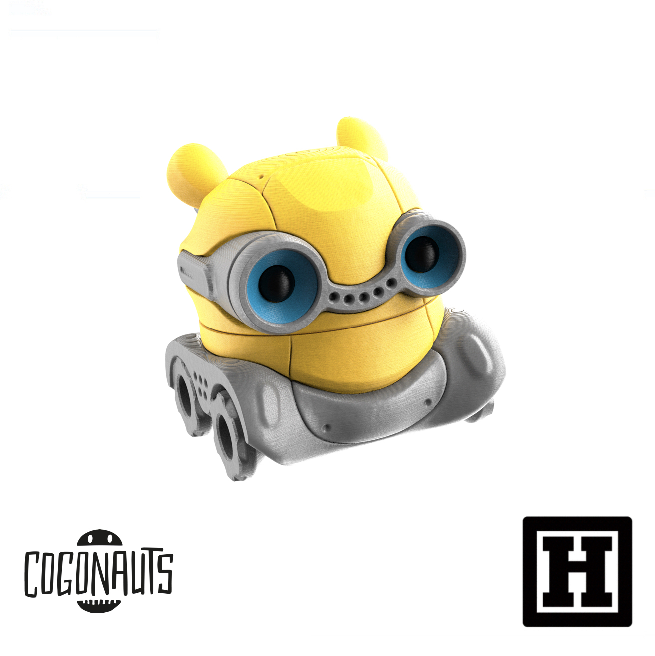 Cogonauts Fixito 研磨儲存罐 「賽車小黃」