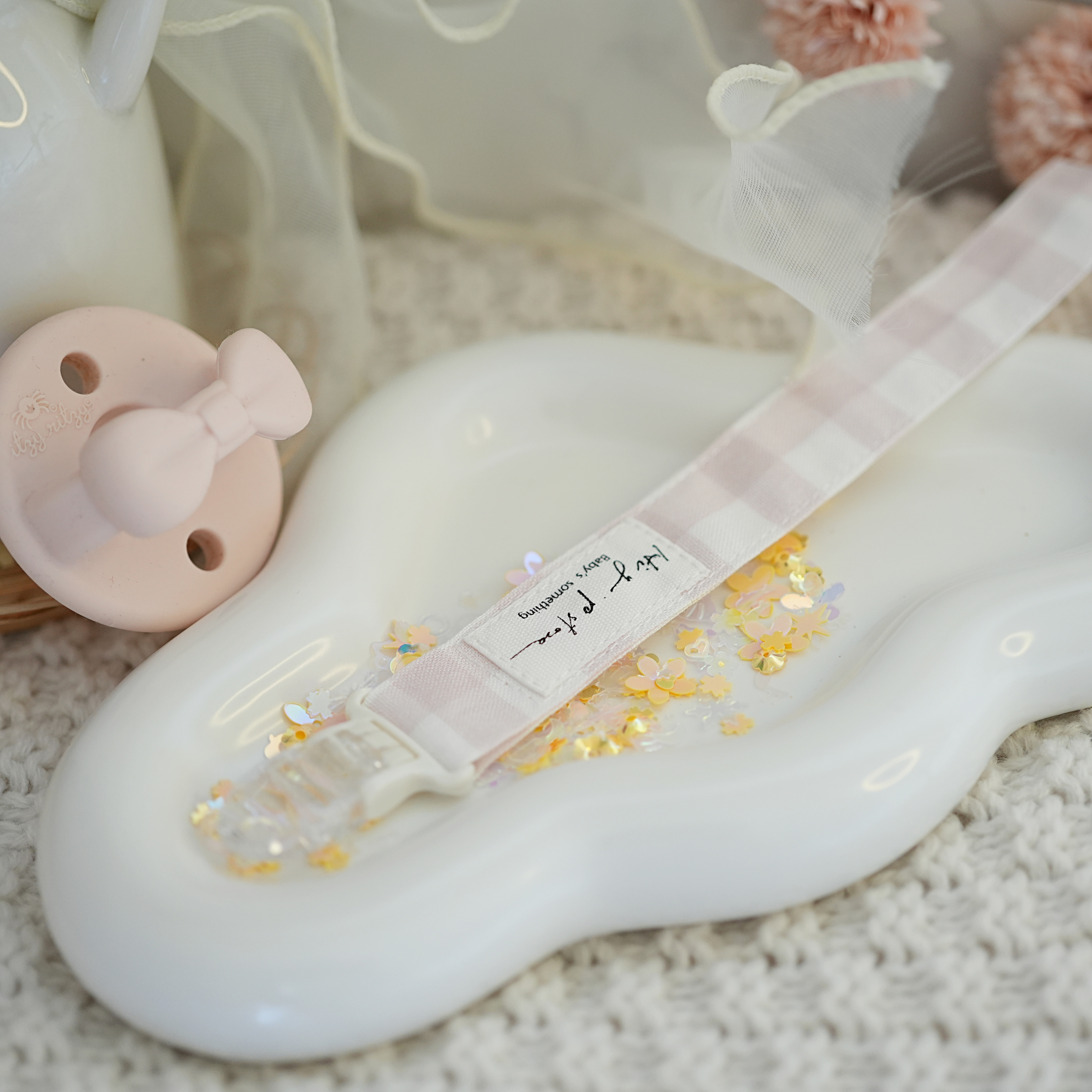 Hi Y.P store-鱷魚夾-獨家設計款-玫瑰粉格