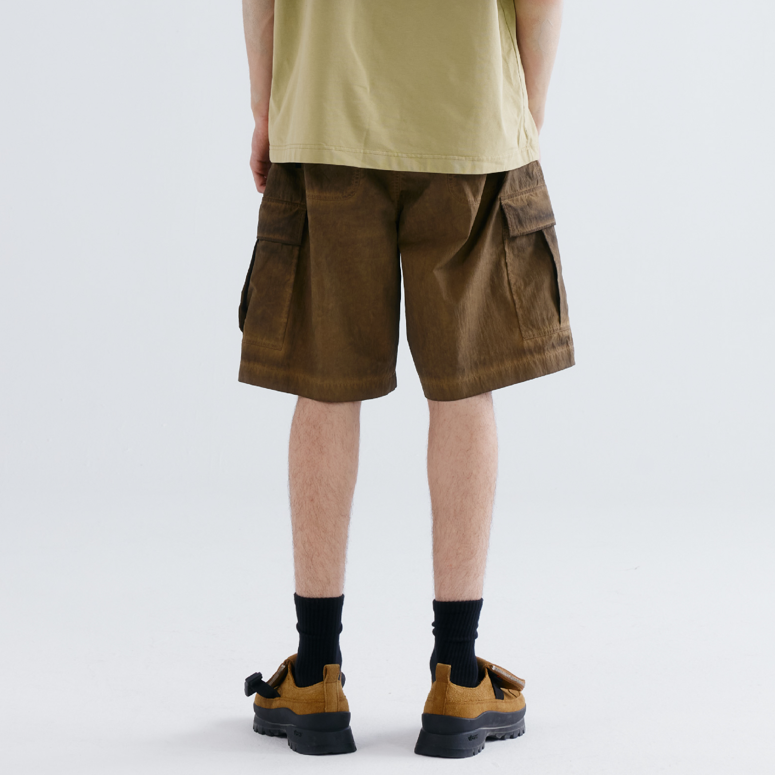 BOHRHOO Portable Washed Work Shorts 做舊工裝短褲 [BH804]