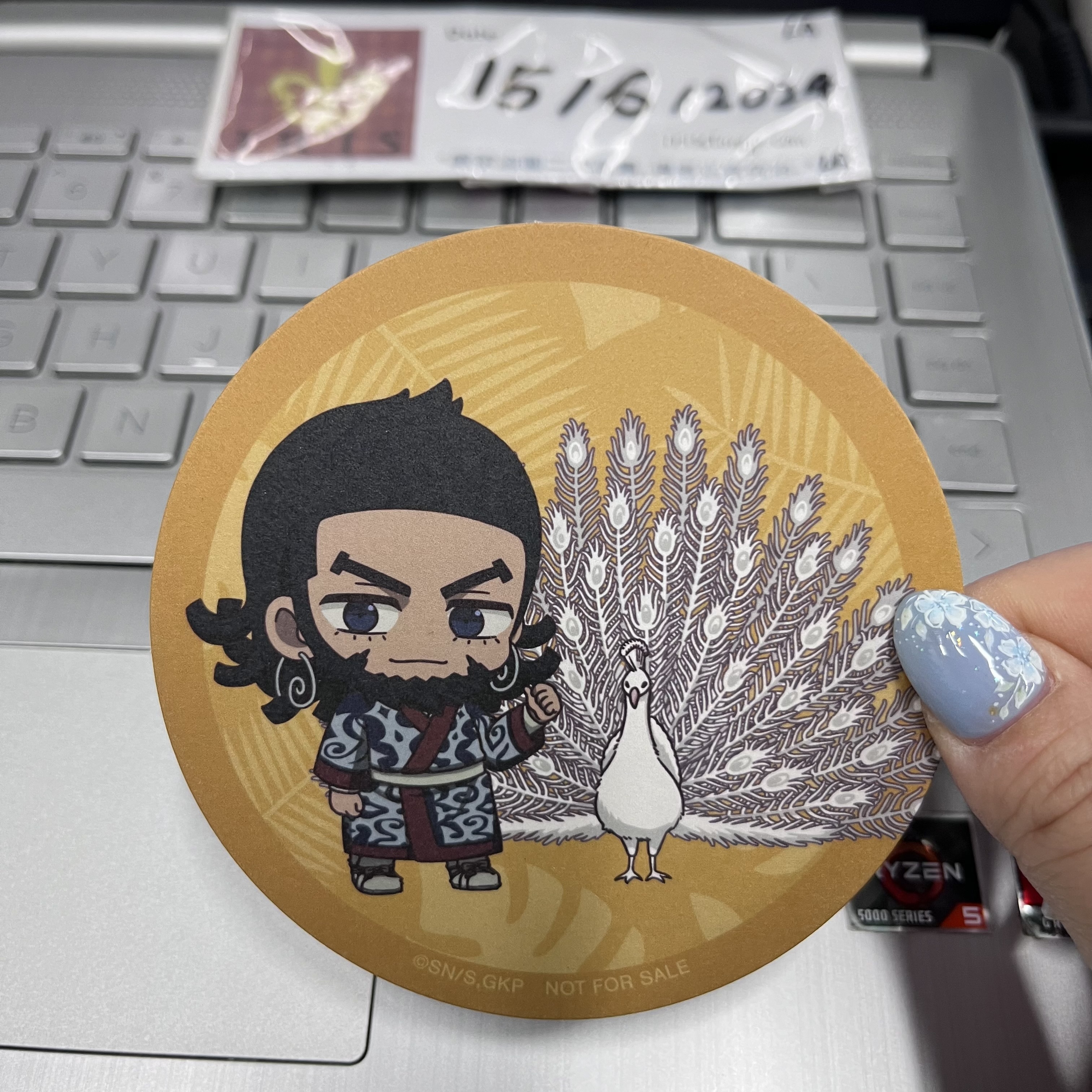 黃金神威 奇羅藍克 杯墊