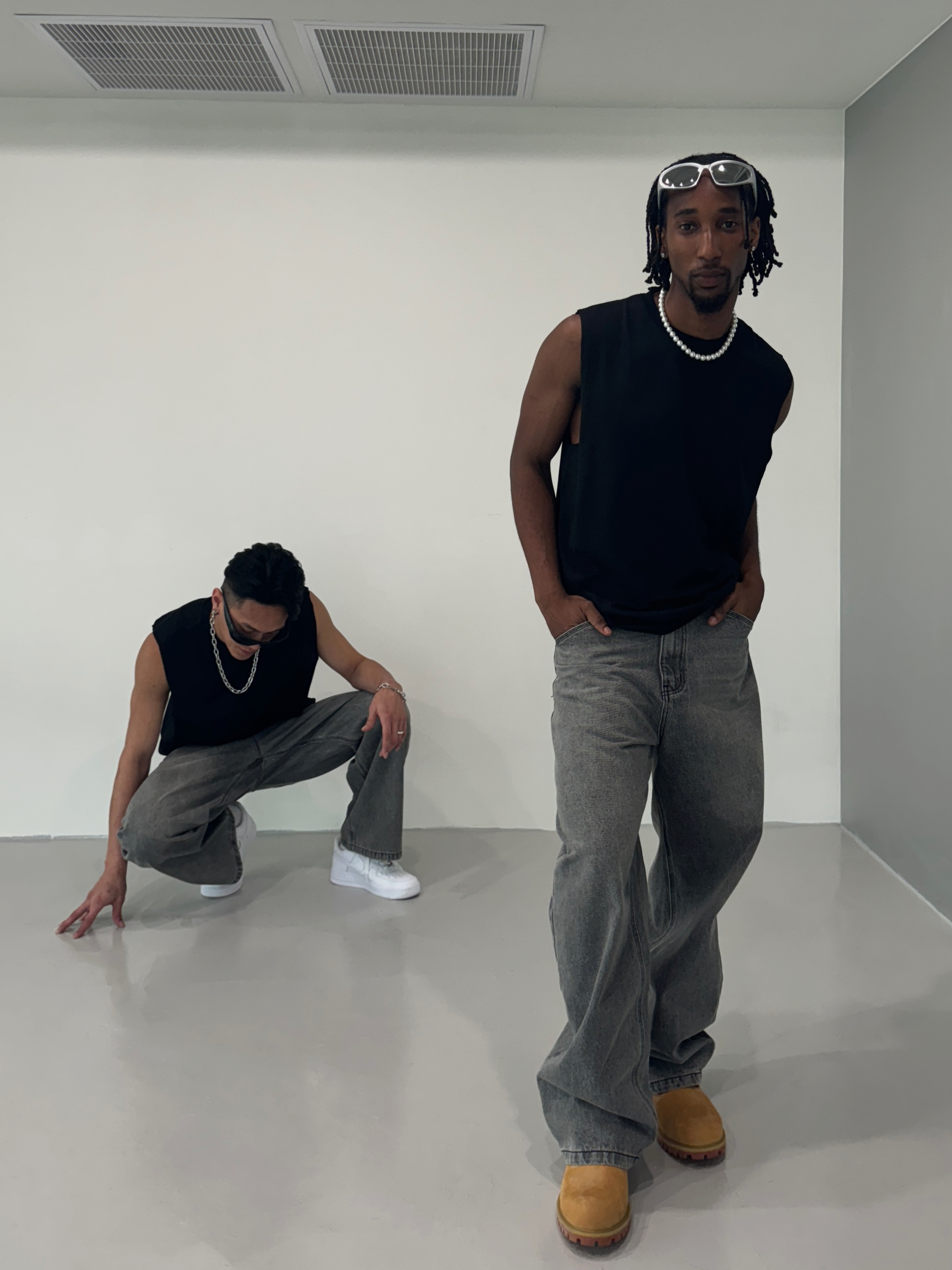 [1atm] 一體-寬肩背心 project-008 design™ by 1atm