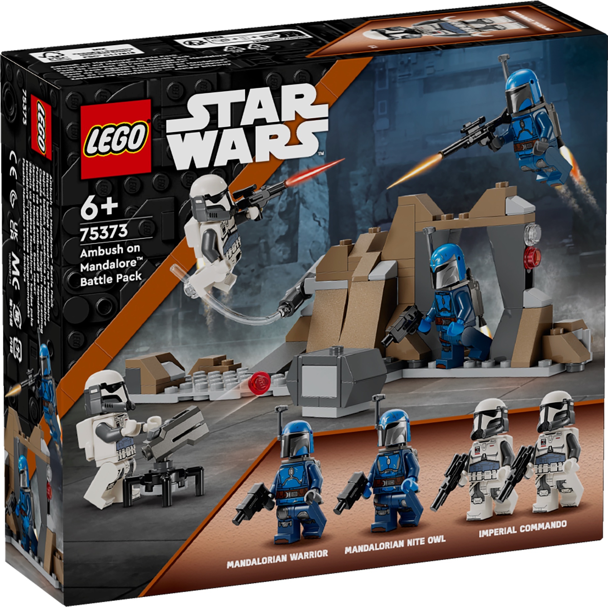 [飛米樂高積木磚賣店] LEGO 75373 Star Wars™-曼達洛伏擊 Battle Pack