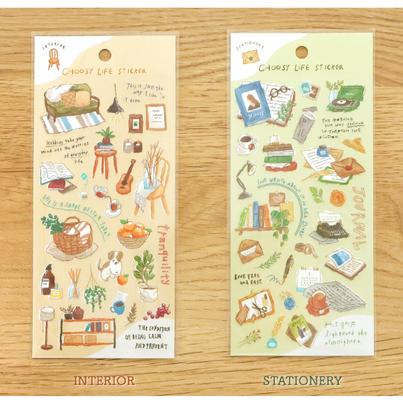 Choosy Life sticker / MINDWAVE / JAPAN