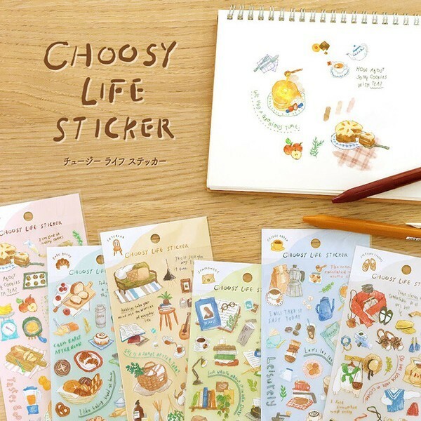 Choosy Life sticker / MINDWAVE / JAPAN
