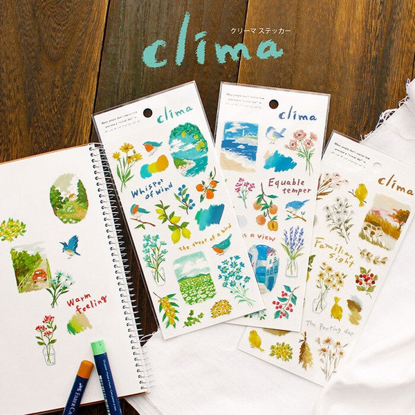 Clima sticker / MINDWAVE / JAPAN