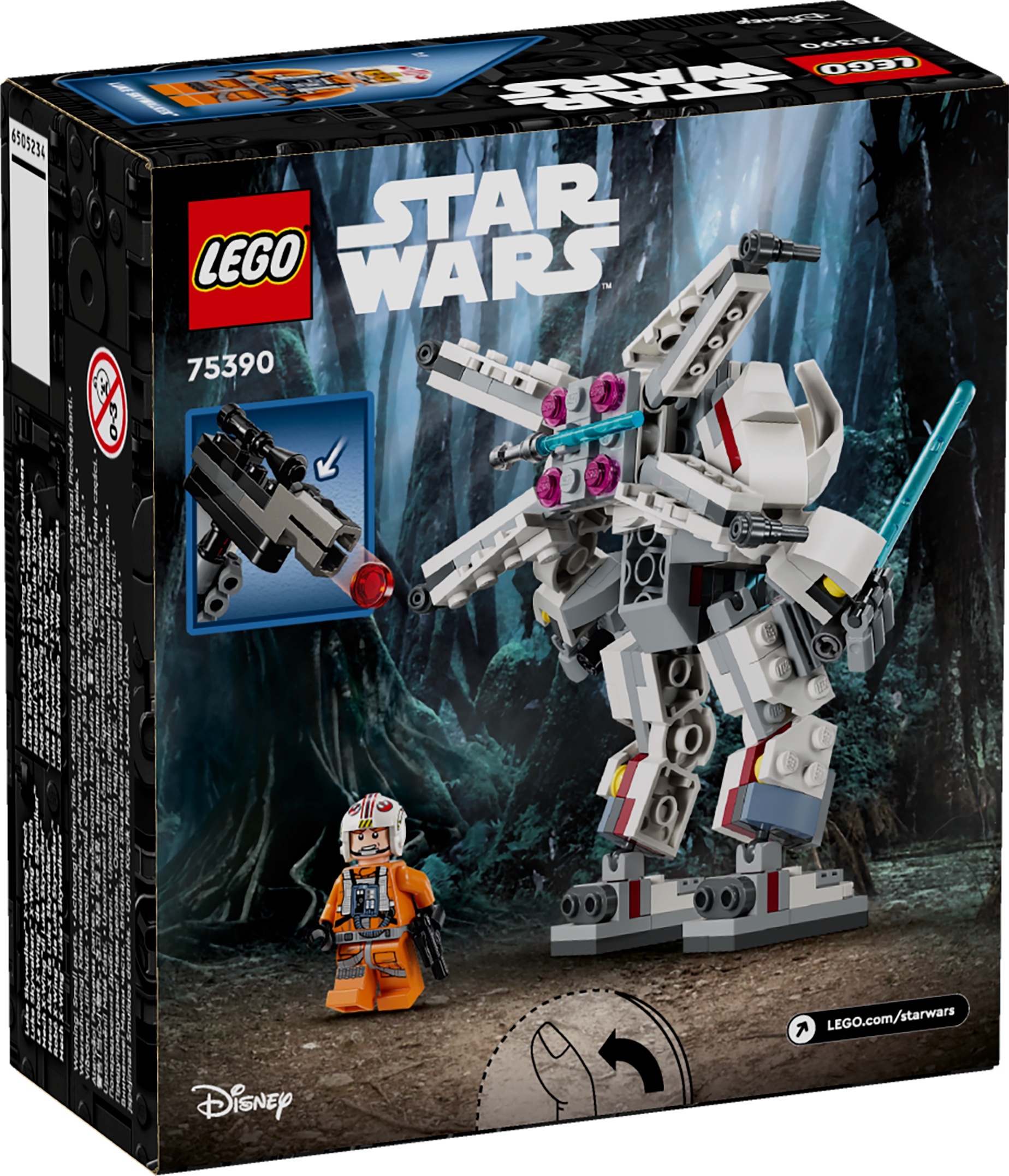 [飛米樂高積木磚賣店] LEGO 75390 Star Wars™-路克天行者 X-Wing機甲