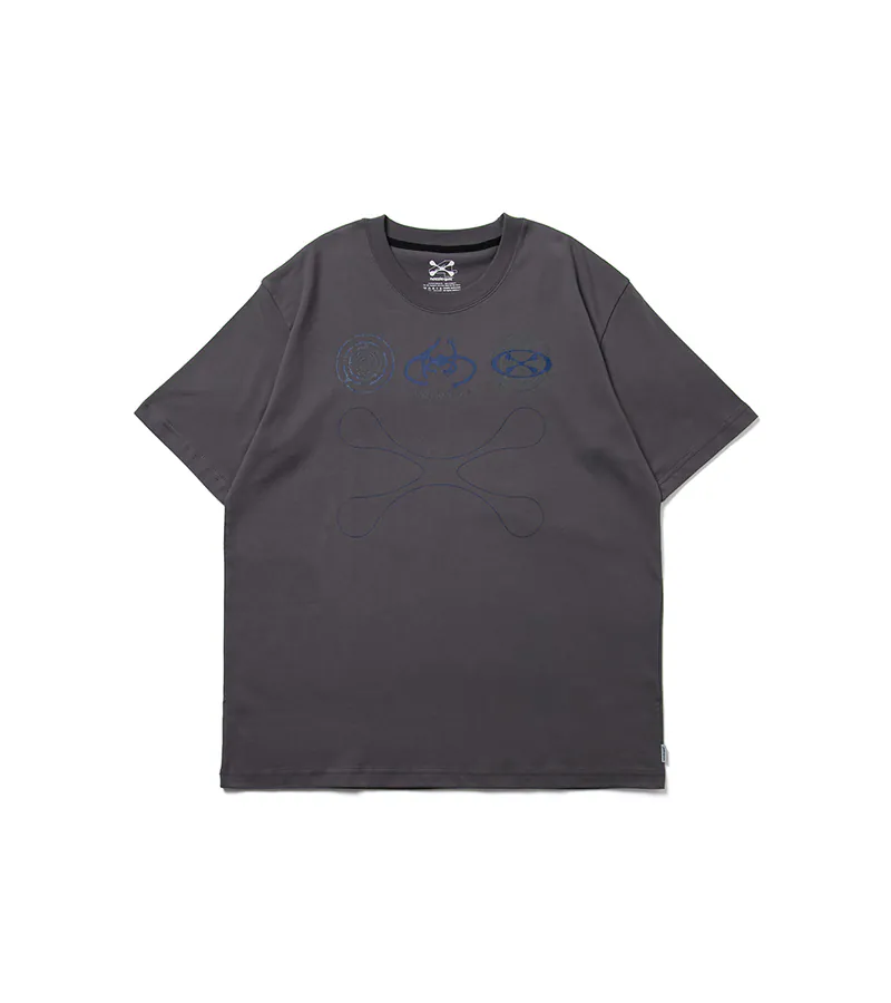 nozzle quiz® / Python P.  S/S Tee - 鐵灰 / Iron Gray