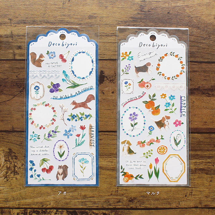 Deco biyori sticker / MINDWAVE / JAPAN