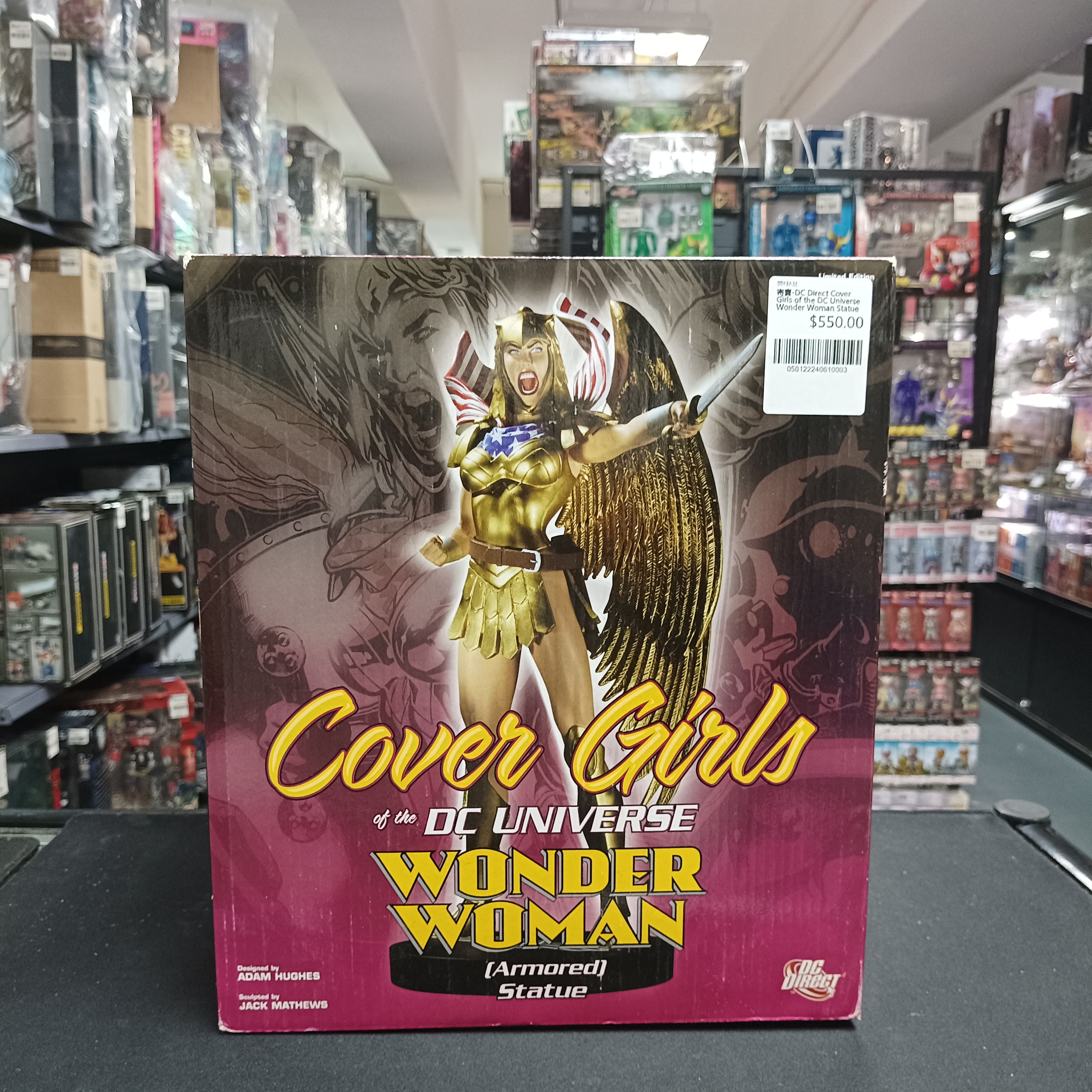 寄賣-DC Direct Cover Girls of the DC Universe: Wonder Woman Statue