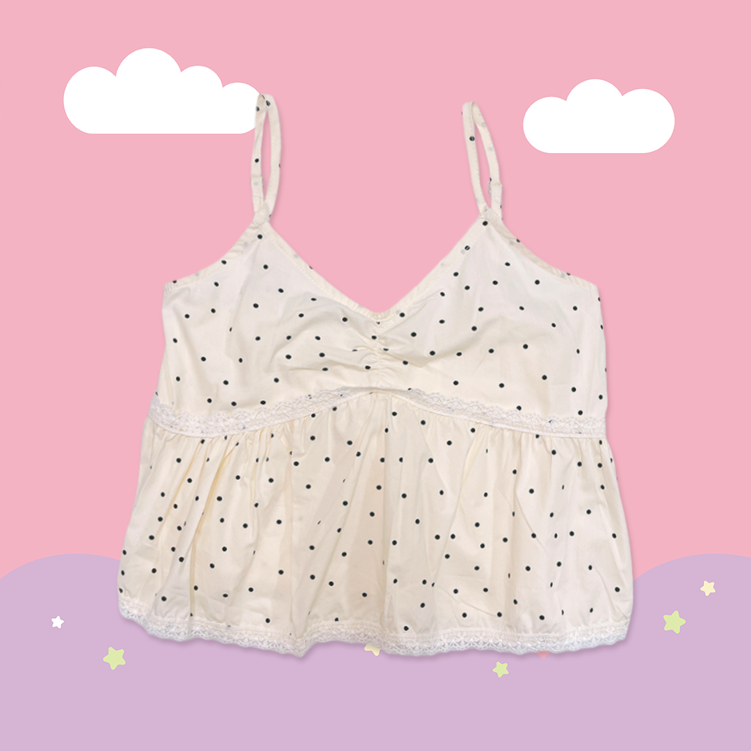 こ♡こ 點點細肩背心