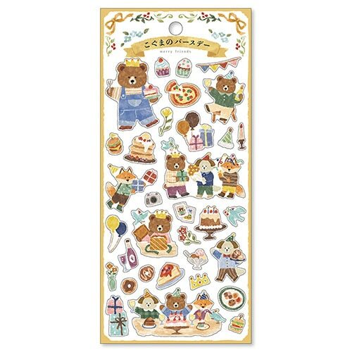 Merry friends sticker / MINDWAVE / JAPAN