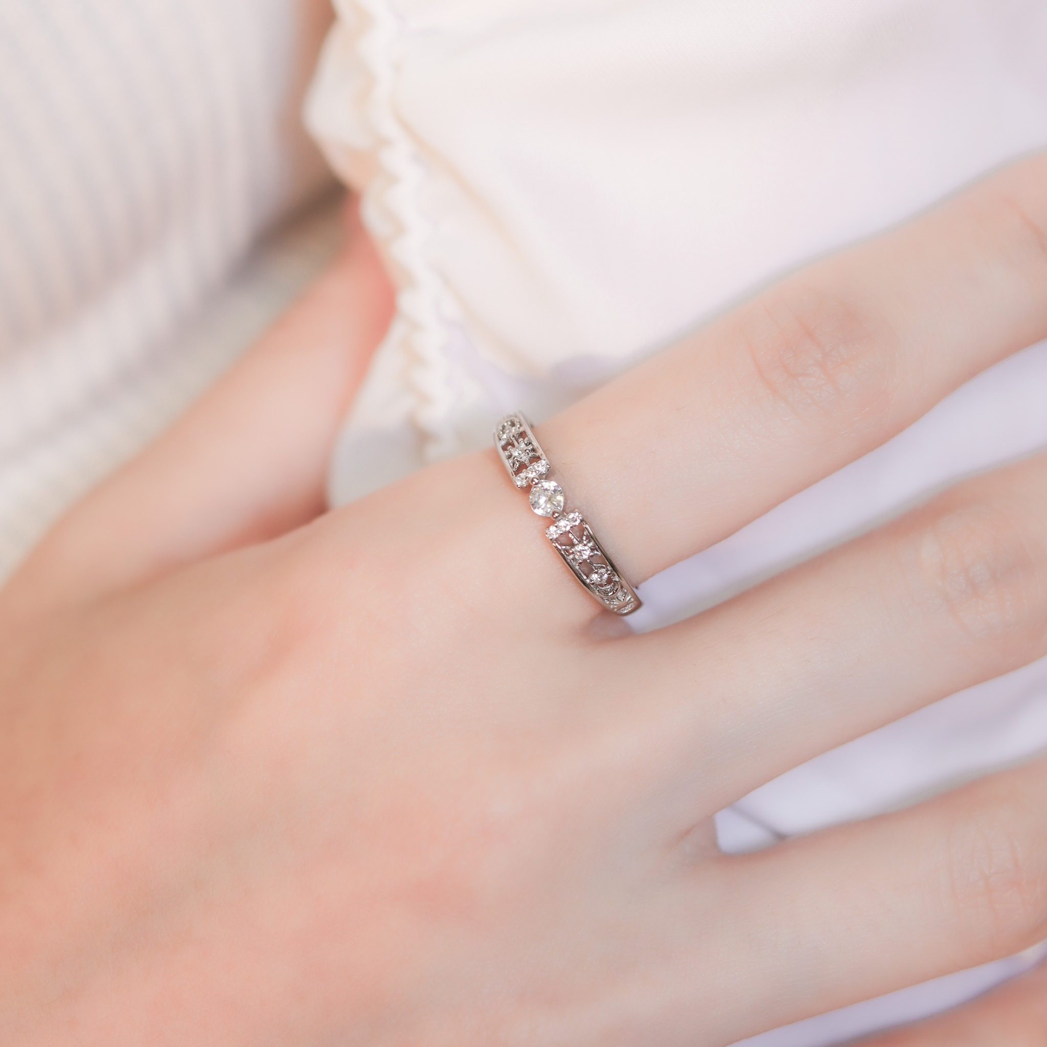 | 925 Silver | About Night Ring | RI0680 |