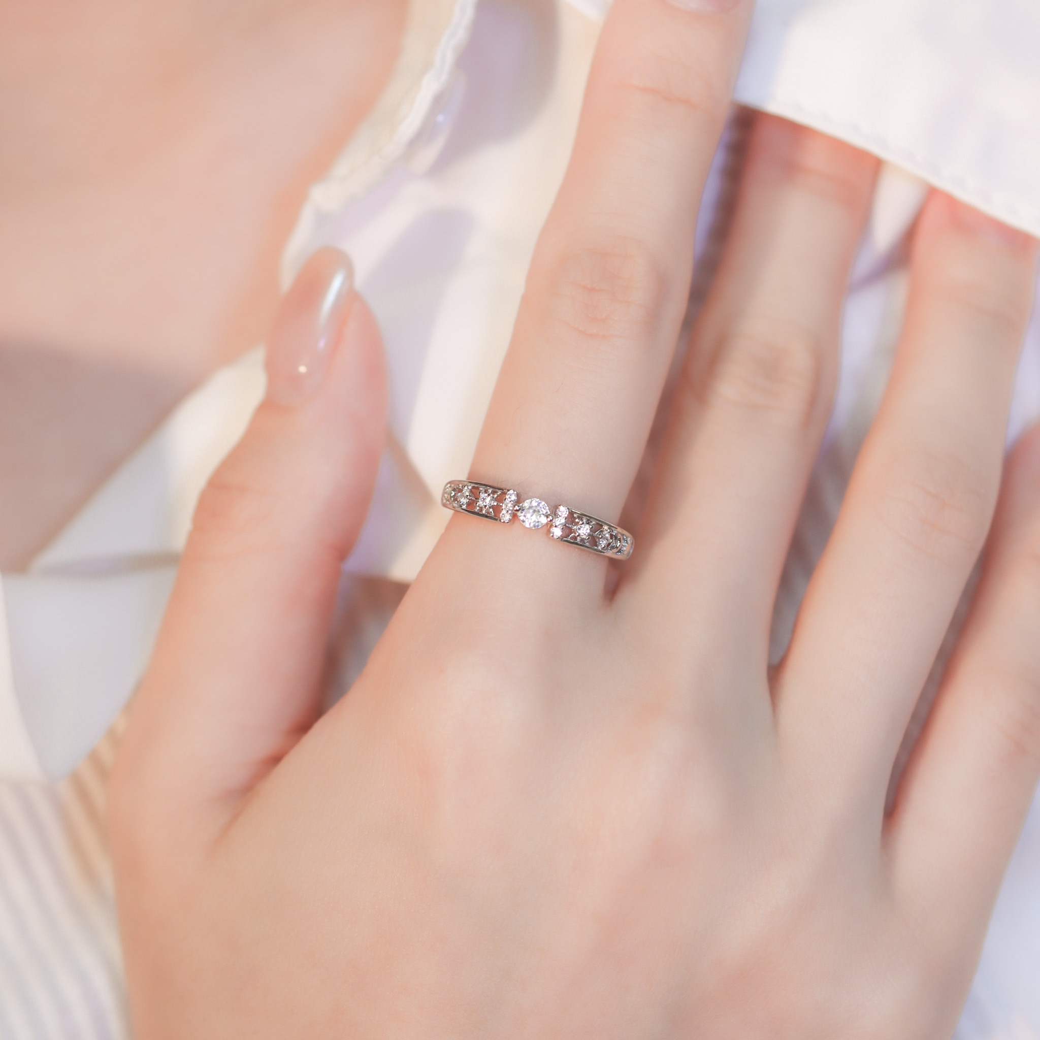 | 925 Silver | About Night Ring | RI0680 |