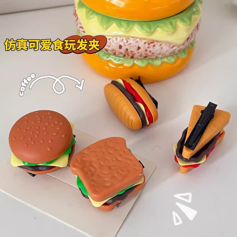 [4 FOR RM10] Cute Multilayer Sandwich Hair Clip