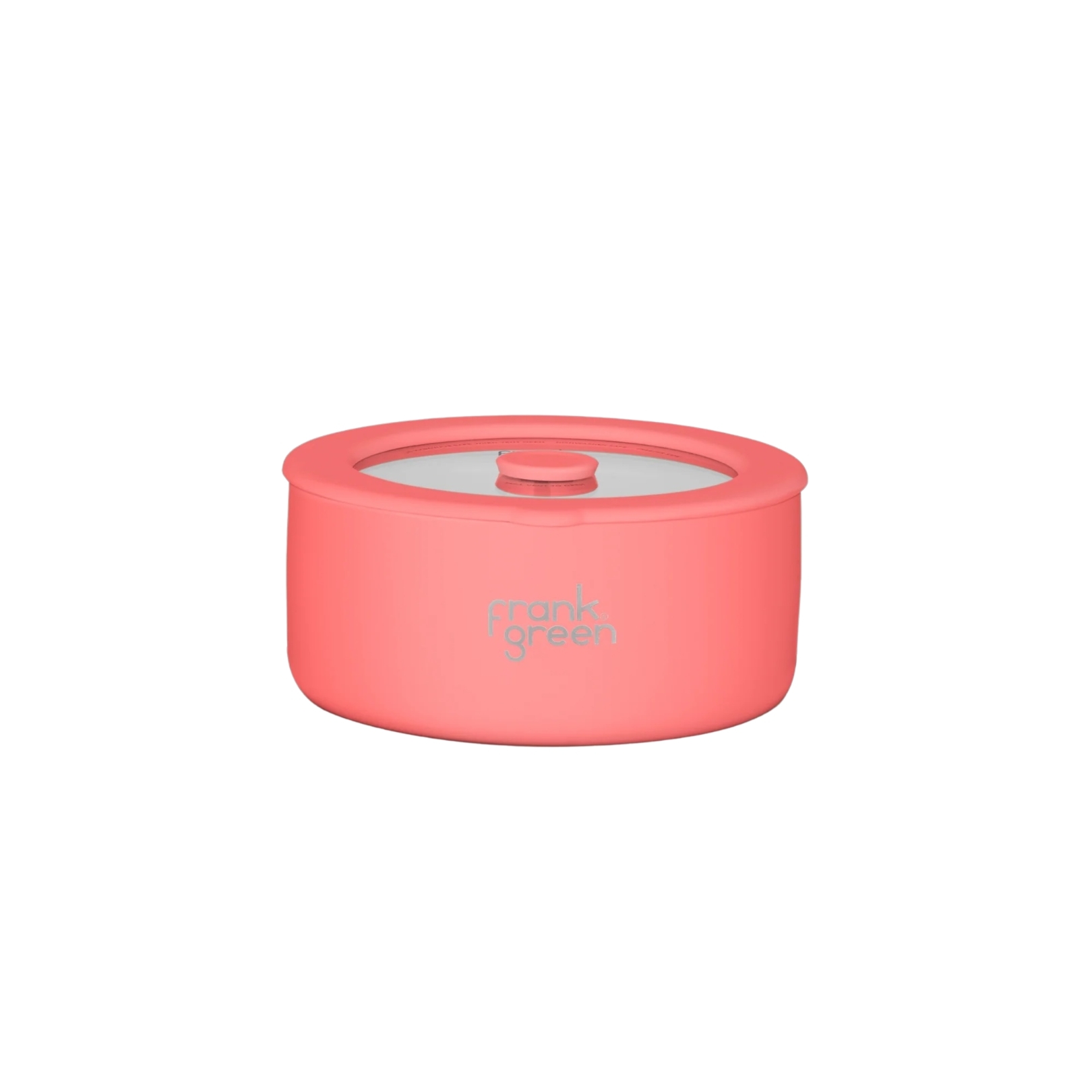 Stainless Steel Bowl with Glass Lid - Sweet Peach｜FRANK GREEN