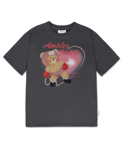 AMBLER - Heart racing AS1109 (Dark Grey)