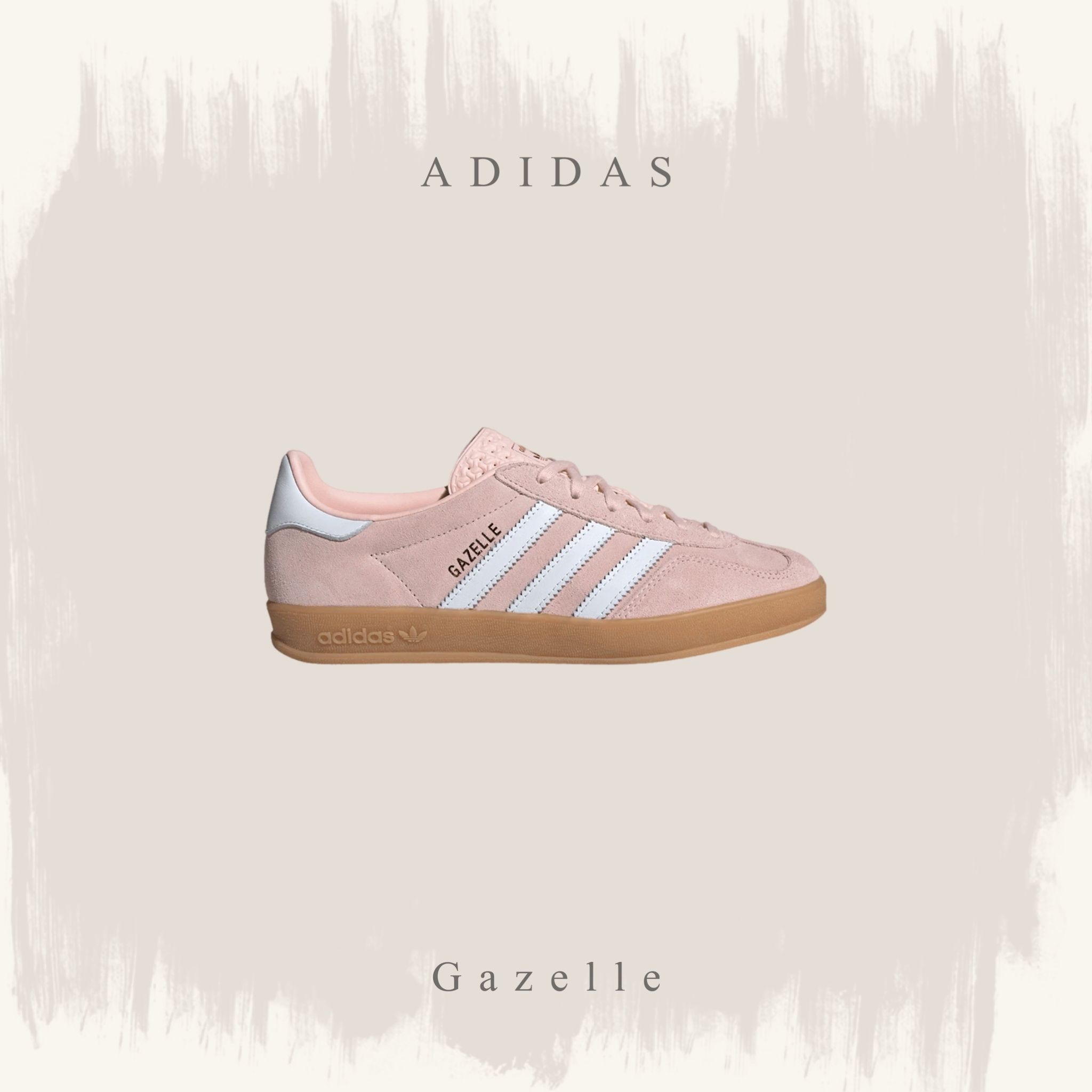 ADIDAS GAZELLE INDOOR 櫻花粉 復古鞋 國外限定色 IH5484 /預購