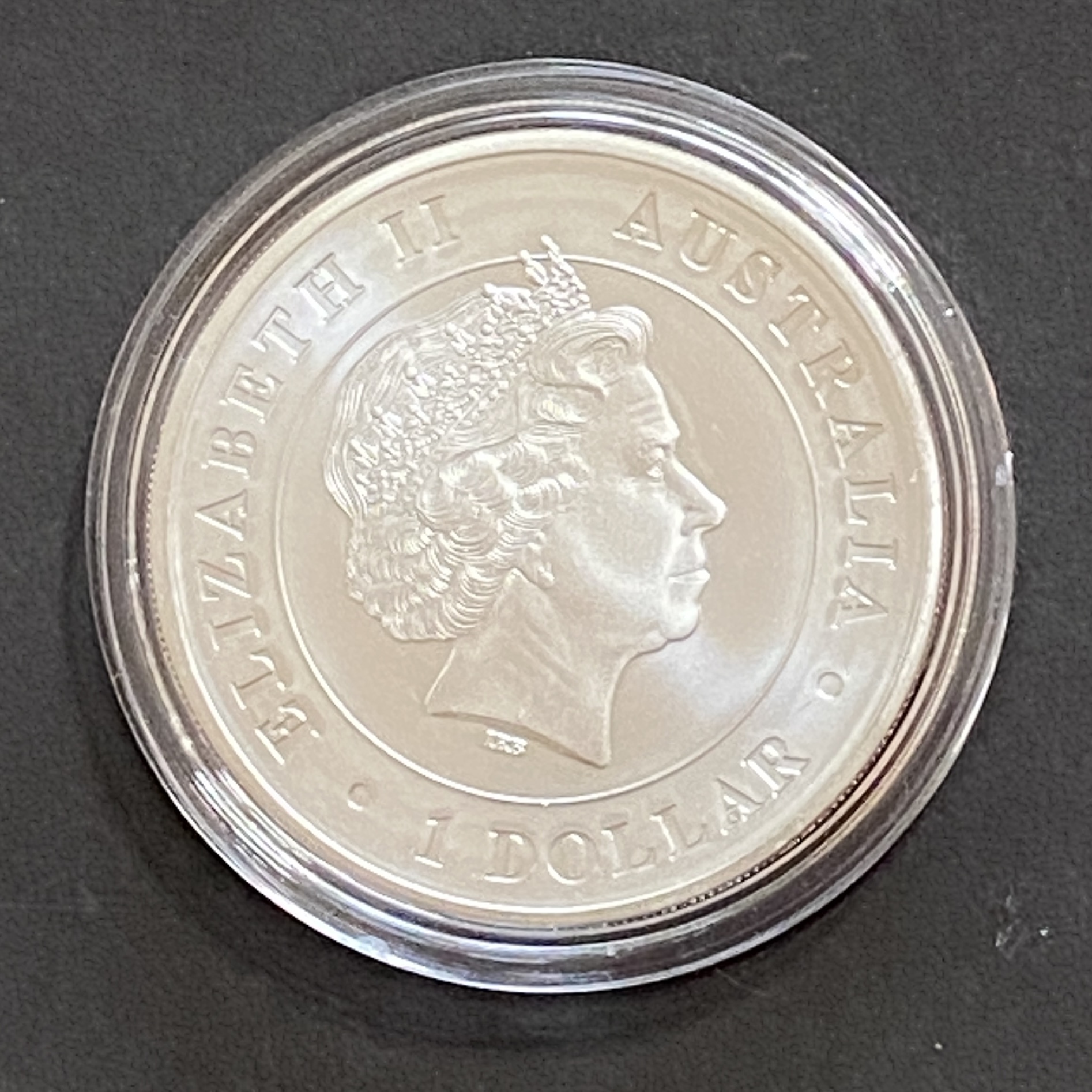 2015 Australia spider 1 oz 99.9% silver coin