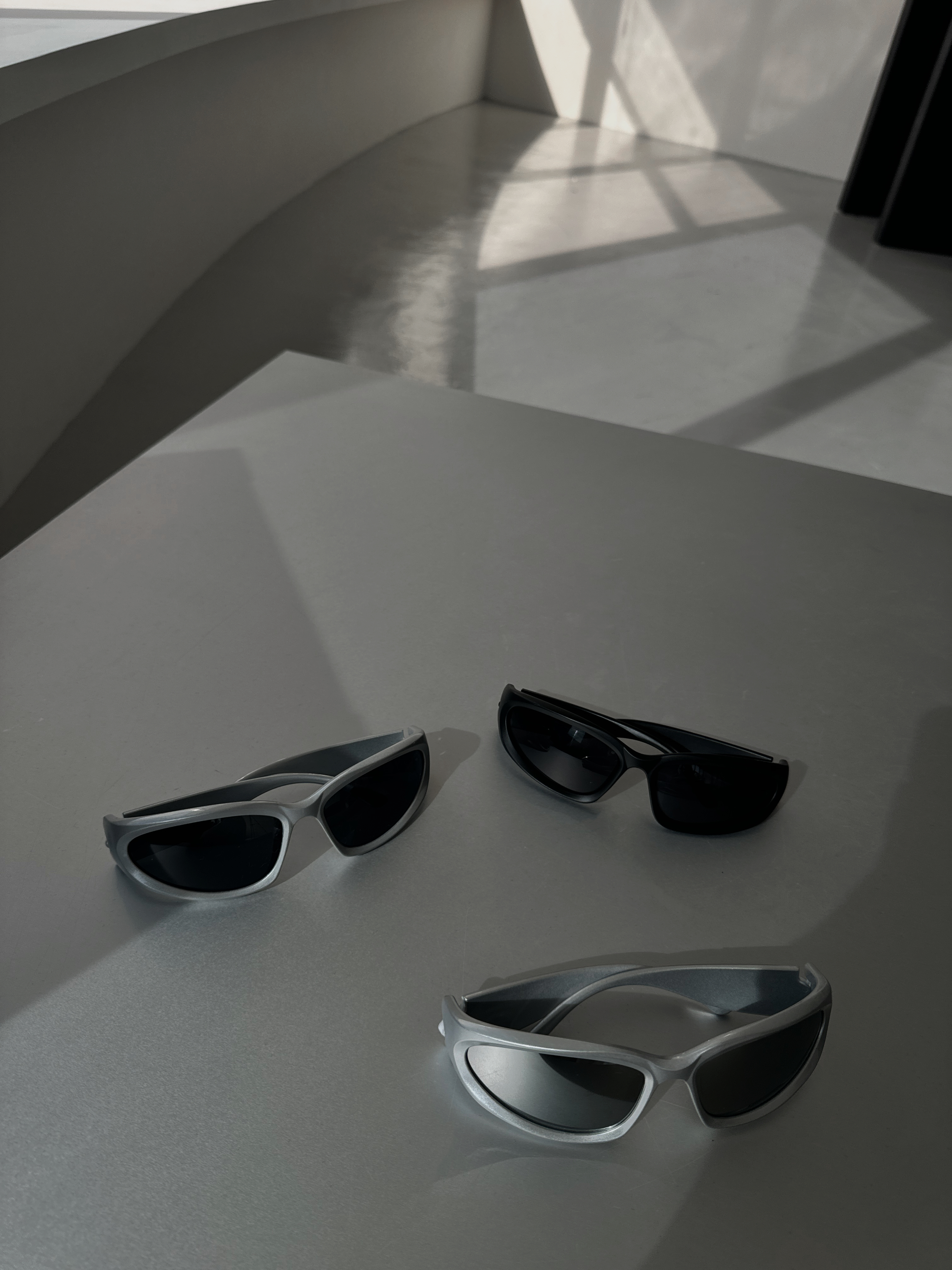 Cyberpunk futuristic sunglasses