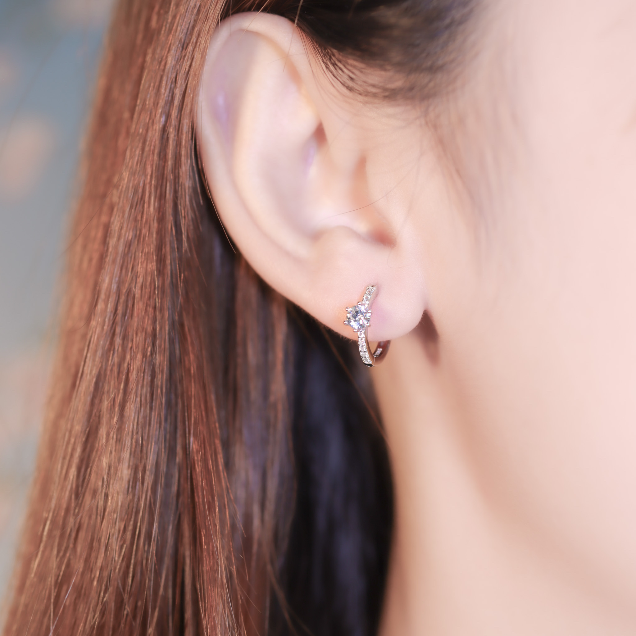 | 925 Silver | White Elf Earrings | EA0789 |