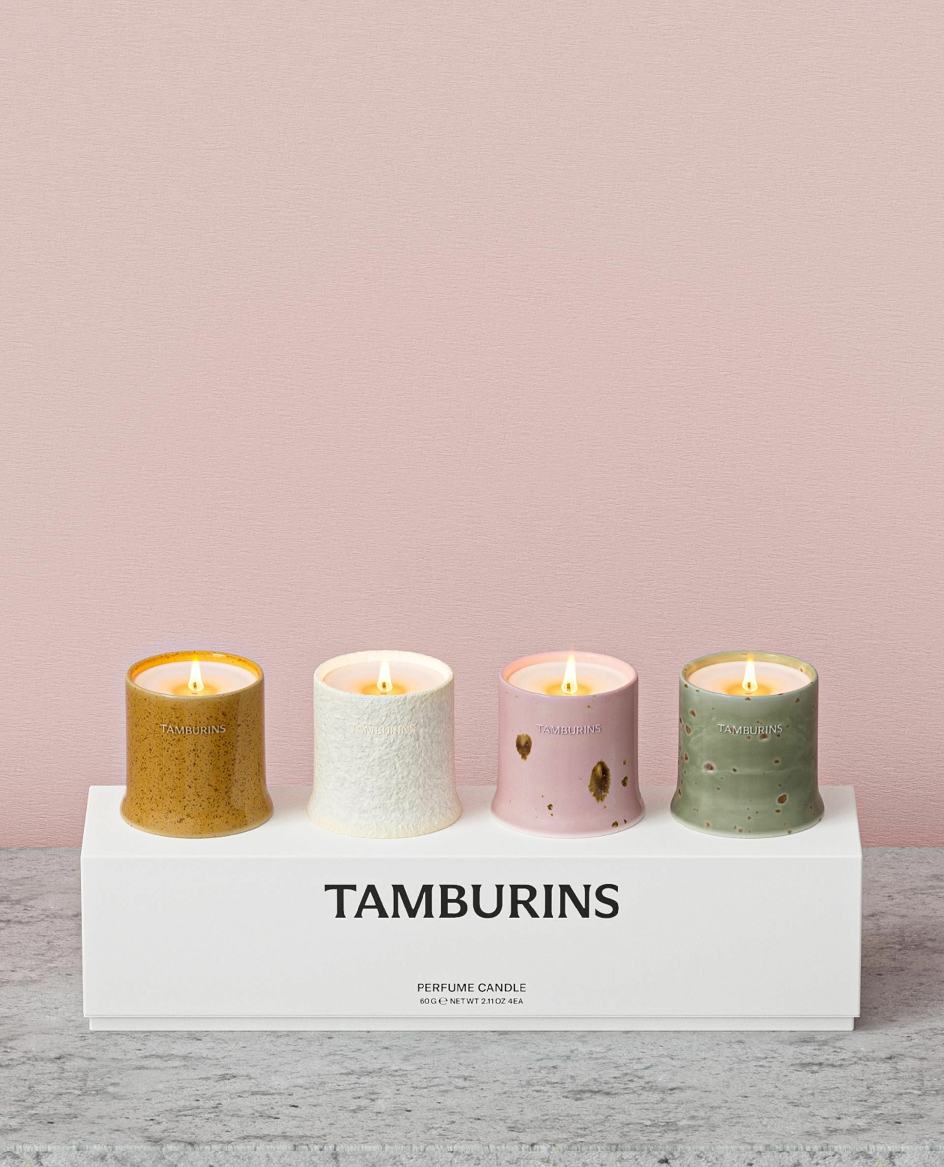 キャンドル TAMBURINS  PERFUME CANDLE TAMBURINS Perfume Candle 210g Best Price and Fast Shipping