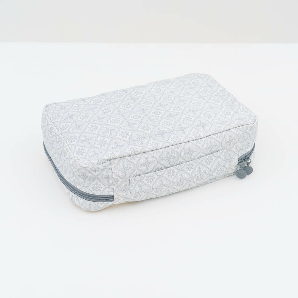 Packing Cube/Begonia Glass Pattern/Tranquil Grey