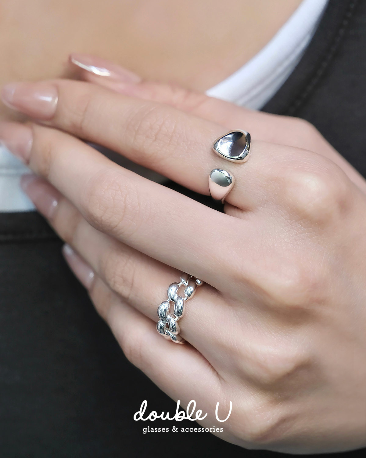 未知・純銀戒指 (MRS10279)