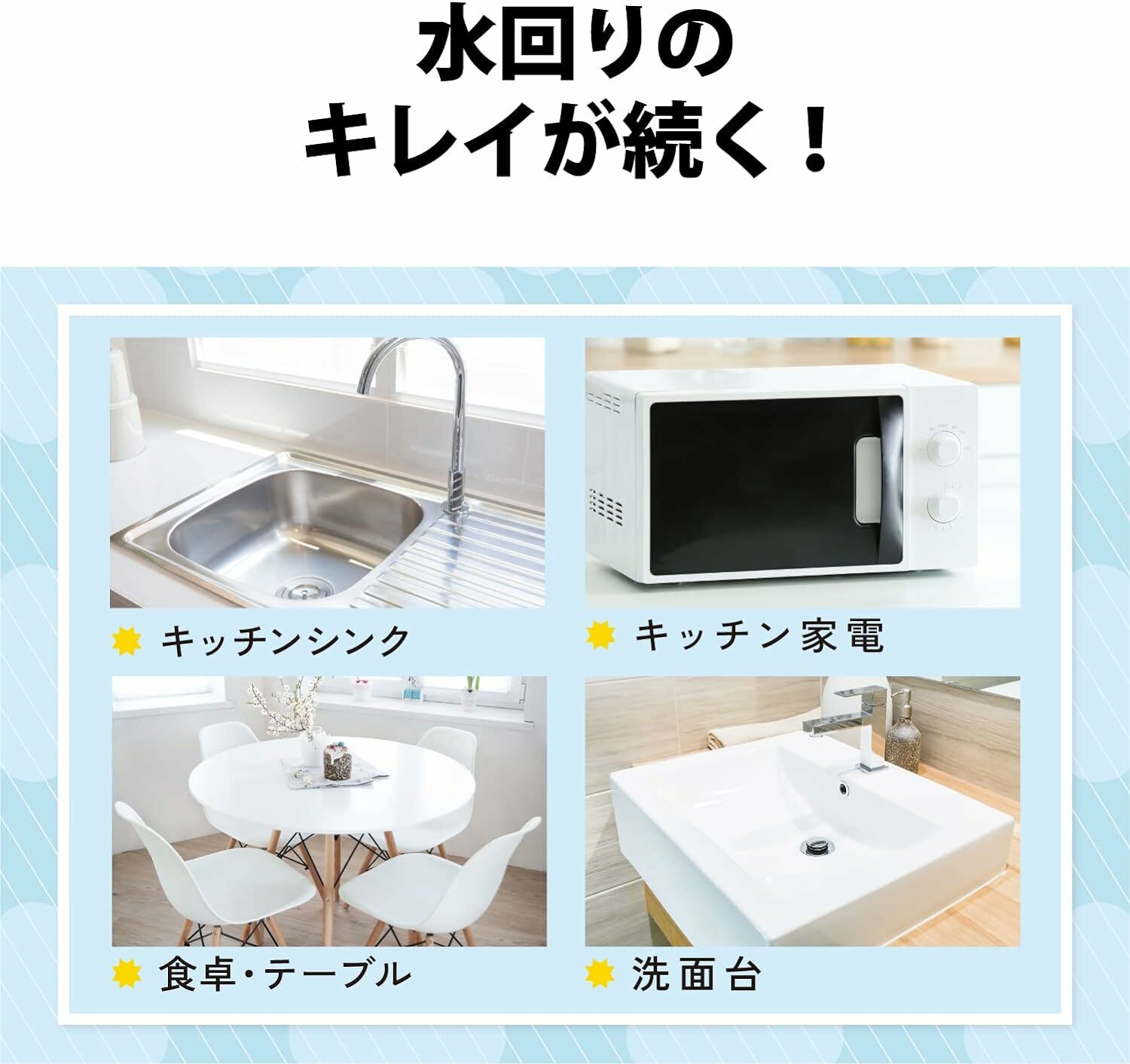 (日本製)家居用去污除菌濕紙巾(60片裝)(HA-WCKC60)