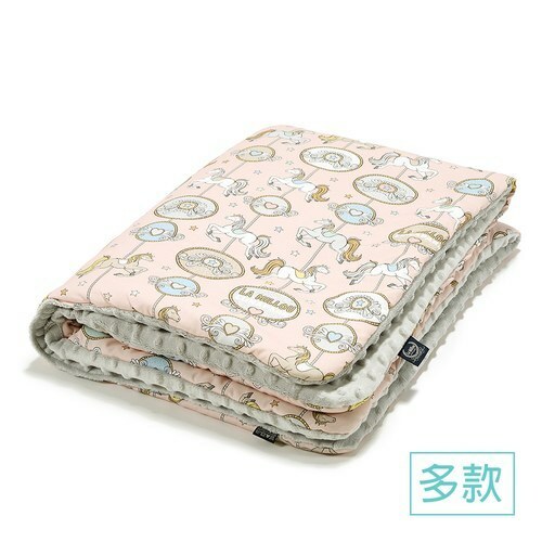 臉書x賈靜雯寶貝咘咘最愛｜La Millou波蘭 暖膚豆豆毯/新生嬰幼兒童被毯毛毯/遊戲墊｜多款可選