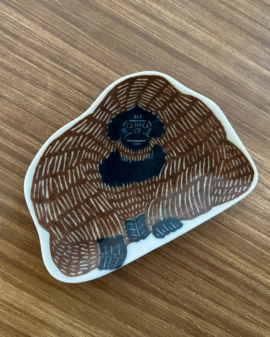 印判手 猩猩豆皿｜倉敷意匠 x kata kata