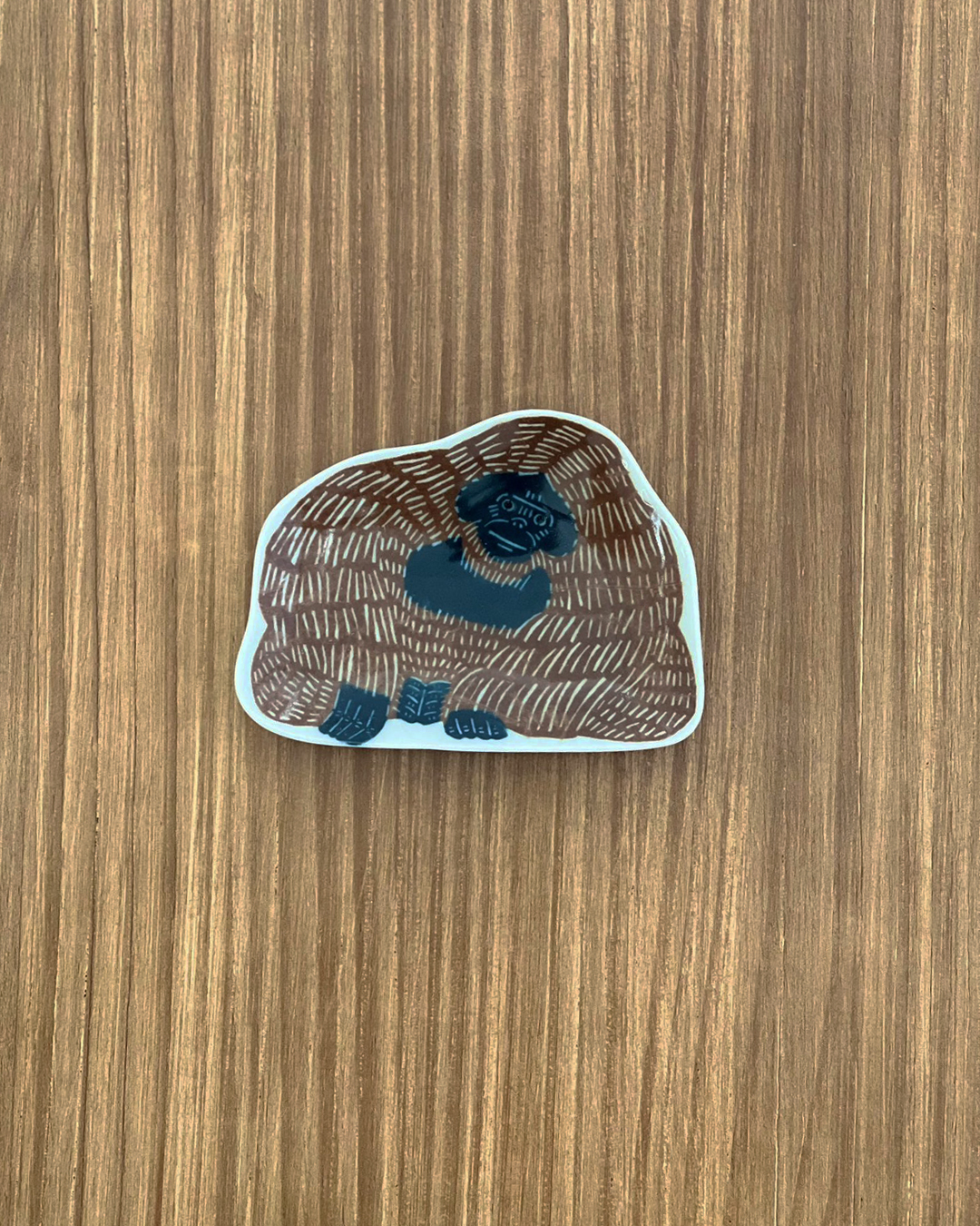 印判手 猩猩豆皿｜倉敷意匠 x kata kata