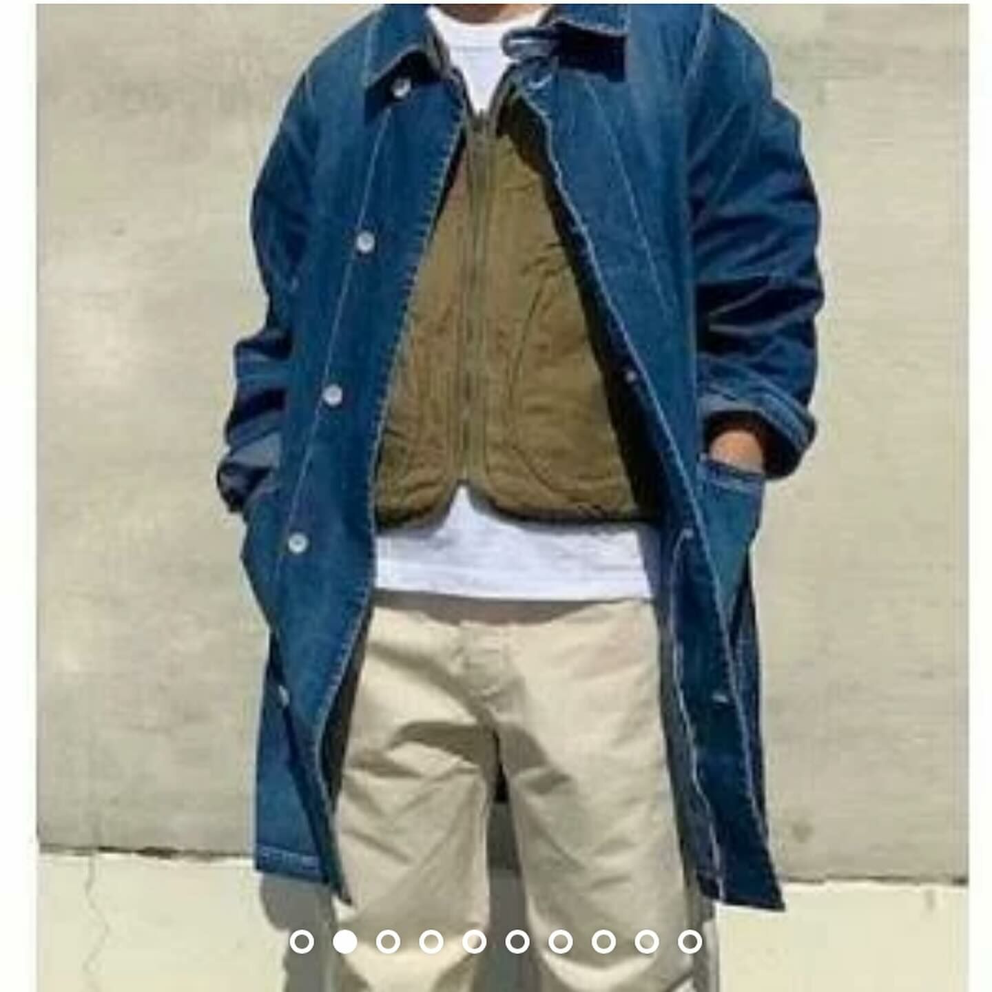 最後價格 LAST PCS SALE: VISVIM GREASE MONKEY COAT DRY DENIM - PRE ORDER ITEM (預訂中)