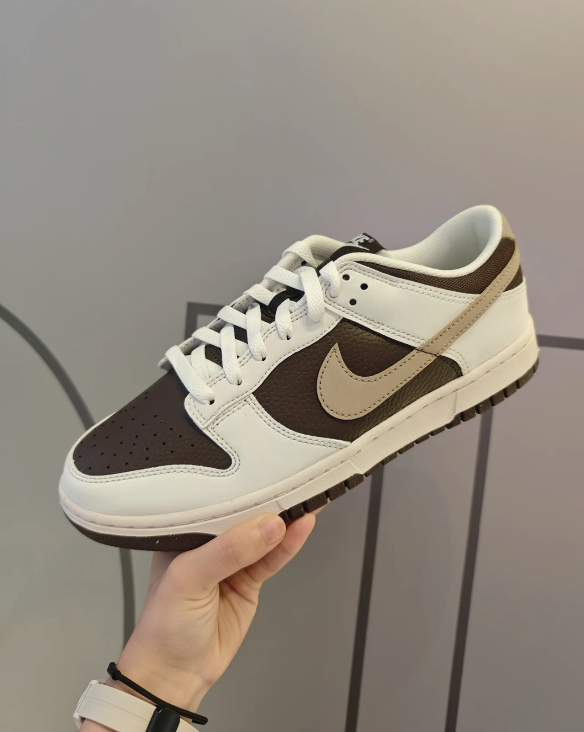 nike dunk bling brown