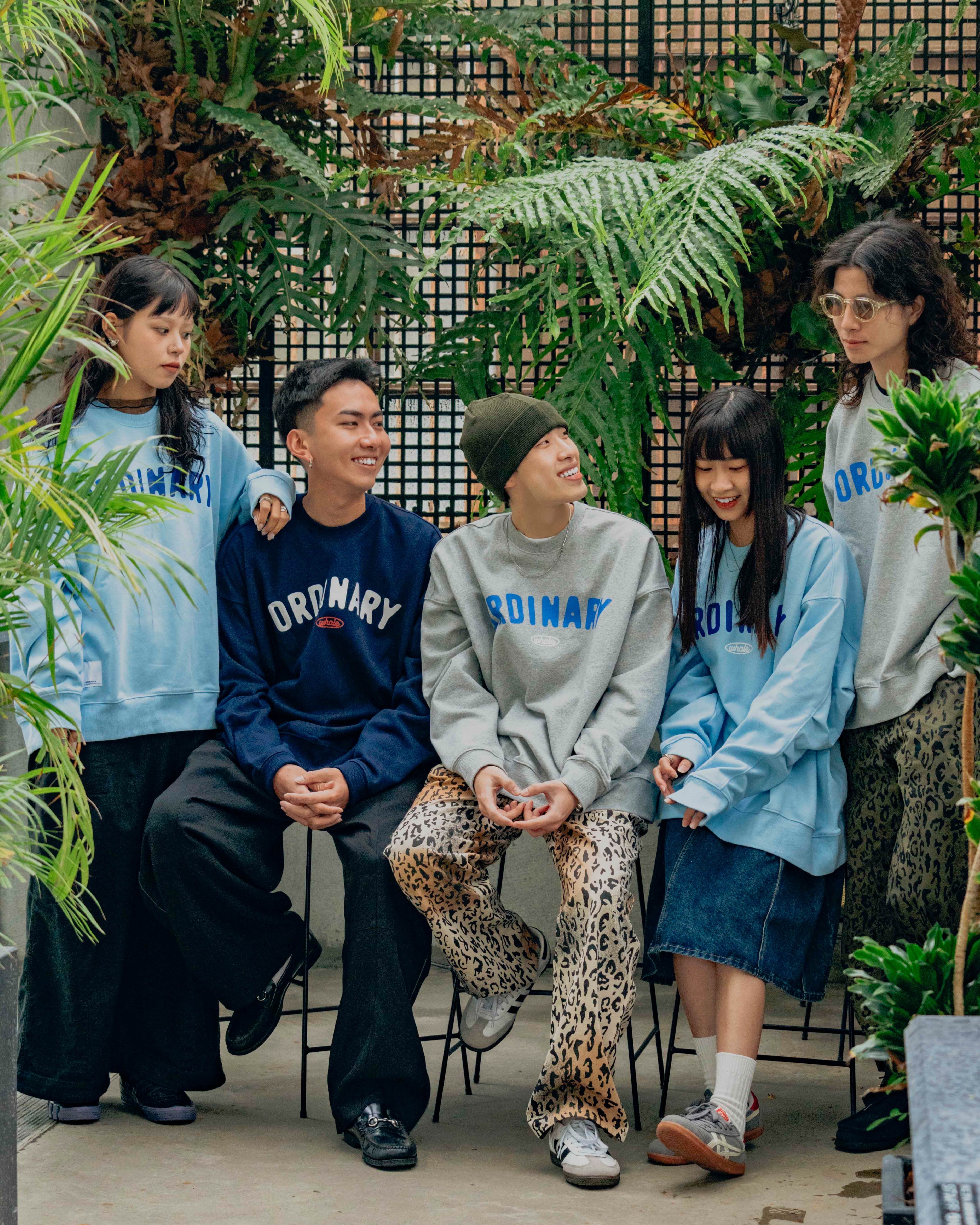 Ordinary Whale Big Logo Sweatshirt