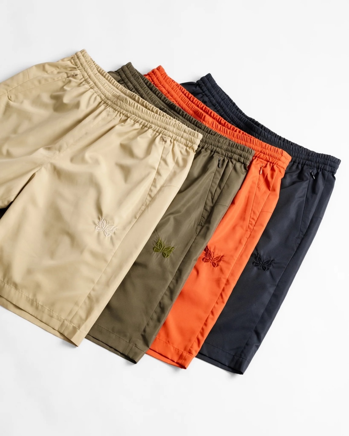 Needles NUBIAN h.d. track short Sサイズ Black