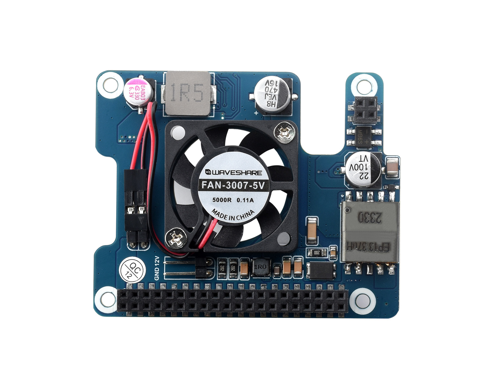 樹莓派5 Pi5 乙太網供電擴展板F型適用於Raspberry Pi 5