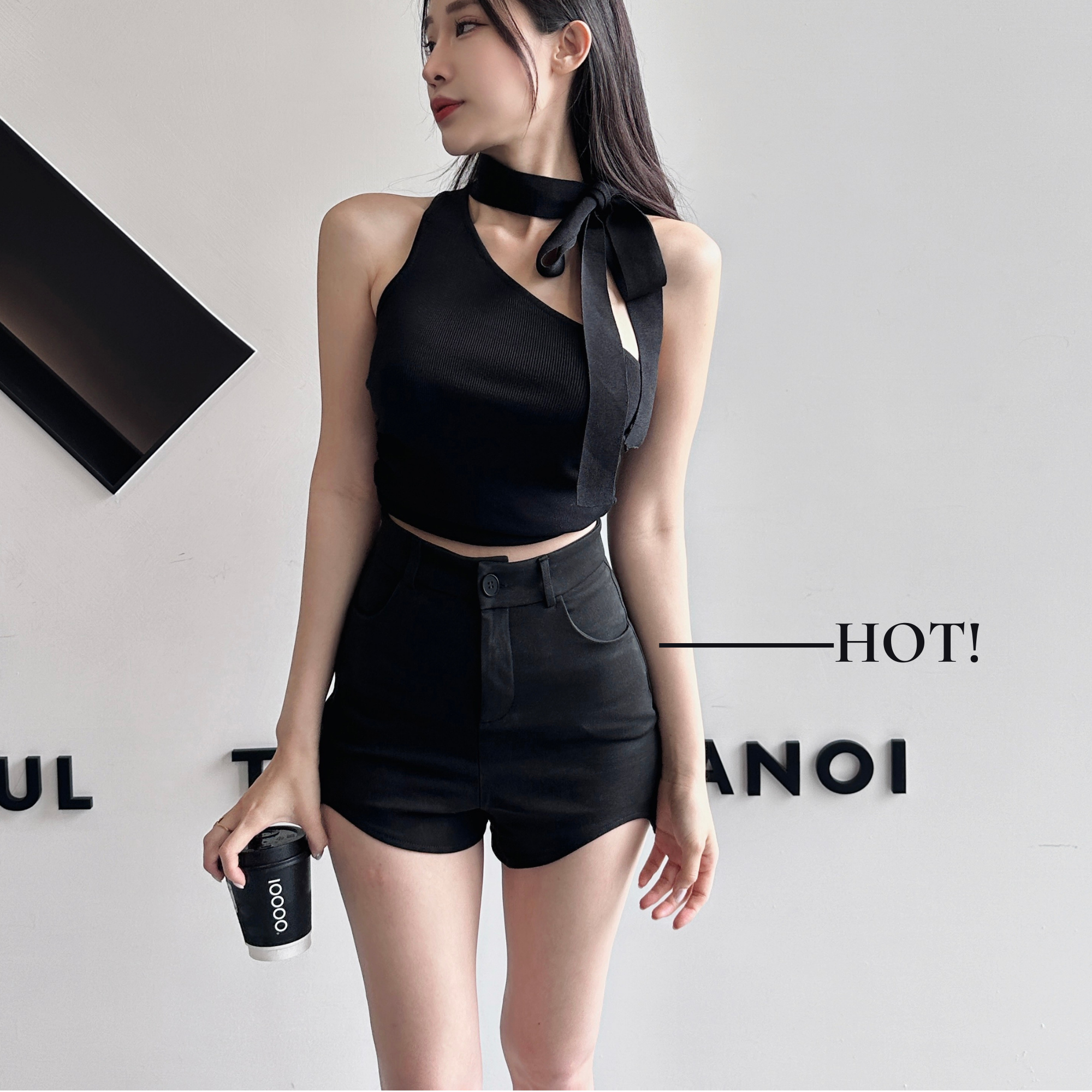 【零缺點】DOMISS顯瘦百搭短褲 修身短褲 短褲 A字 (現貨)